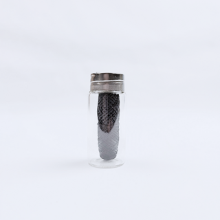 [투리빙] 친환경 생분해성 자연섬유 비건 치실 제로웨이스트, 참숯, 1개, 1개입