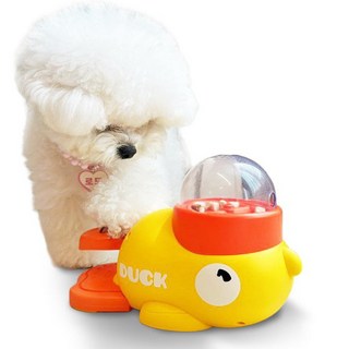 옙퍼피 강아지 노즈워크 오리팡 퍼즐 장난감 압도적 귀여움, 오리 디스펜서, 1개
