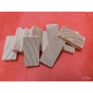 中秋節現貨 紐西蘭松木原木骨牌組，無噴漆安全材質，益智啟蒙玩具，培養創造力與專注力, 1個, 一般(買800片以上只能選嘉里快遞), Natural Wood