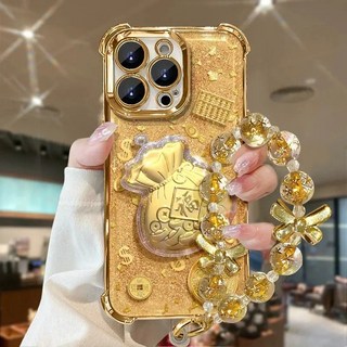 新年福袋掛繩四角強化透明手機殼 三星 S26 S25 S24 S23 S22 Ultra 防摔手機殼