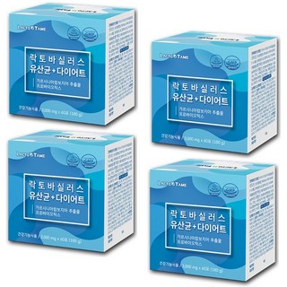 락토테미 락토바실러스 유산균다이어트, 180g, 4개