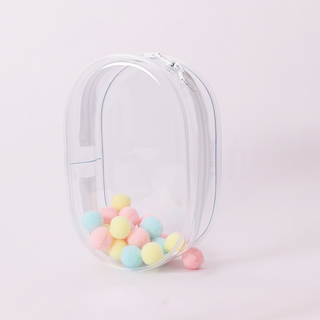 曬娃包 （適用娃/附毛球）, 透明色, 1個, 18cm