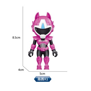 迷你特工隊超級恐龍力量兒童變形金剛機甲機器人男孩全套, 1個, 單只裝：路茜人偶