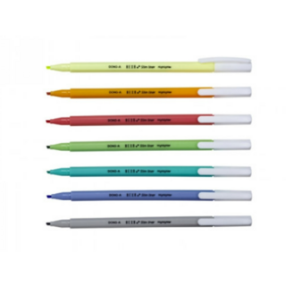 동아 헥사 슬림라이너 소프트 브라이트 11color, PALE GREEN 10자루