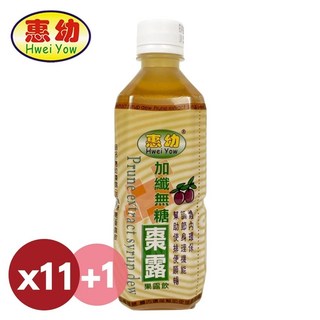惠幼 加纖無糖棗露 果露飲 (共12瓶入，360ml/瓶), 1個