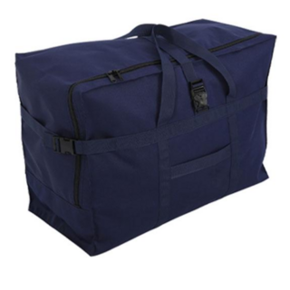 大容量旅行袋/托運行李袋/搬家袋 75L, 藏青色, 1個