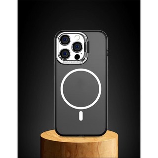 磁吸隱形支架防刮底板手機保護殼