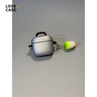 個性創意高壓鍋造型耳機套 適用於Airpods 4/Pro2/Pro3 防摔減震耳機保護殼, 1個, 單殼,AirPods 4