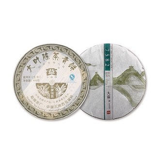 大益 7582 普洱茶 (生茶) 400克, 1個, 套
