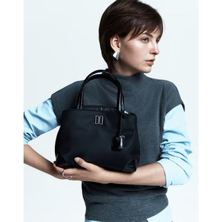 백화점정품 닥스 벨포드블랙 로고 나일론 토트백 오리지널 손가방 브랜드 숄더백 선물 명품 매장