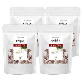 대추차 25티백 삼각티백 숲으로허브, 25개입, 4개, 1g