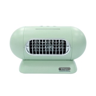 Kingpro x Durham QEGG 桌上型小膠囊涼暖兩用風扇 - 電暖器/暖氣機/電暖爐/便攜式暖風機/迷你暖風機, 蘋果綠