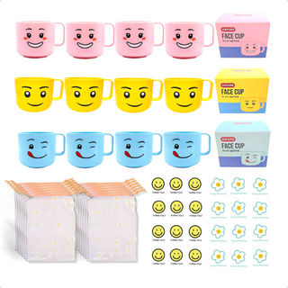 미포리댁 어린이집 생일 답례품 선물 유치원 구디백 옥스포드컵, 12개, 옥스포드컵+데이지조리개 세트