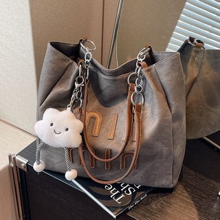 高顔值上班通懃托特包 大容量新款單肩包包 通勤校園單肩包 側肩包