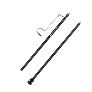 ShineTrip 露營燈架，輕量化伸縮桿燈架，多功能掛鉤，戶外照明必備, IGT桌面燈架, 1個