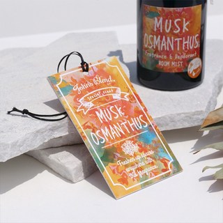 John's Blend 香氛片 車用/衣物/衣櫥/房間室內芳香 - 白麝香/茉莉花, 1個, MUSK OSMANTHUS｜麝香桂花