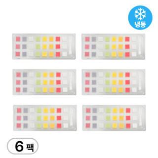 과일큐브치즈 8가지맛 24구간식 안주, 6개, 90g