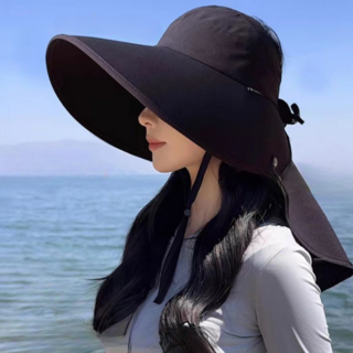 일상up 챙넓은 모자 햇빛가리개 와이드 버킷햇 썬캡 자외선차단 UV차단 여름모자