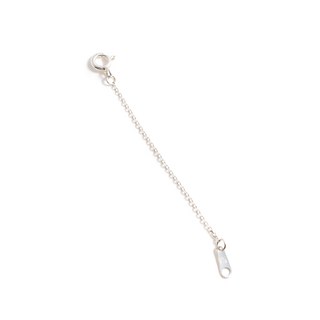 제나루체 순은목걸이 길이 순은연장체인 6cm 목걸이 순은 연장체인 Qsnc1001s