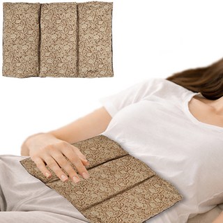 그린라이프 허브 배 복부 찜질팩 M3, 04. 브라운잔꽃