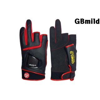 GBmild GB-F1000 익스트림 글러브 자석장착 낚시장갑 3컷장갑 GB낚시장갑, 블랙