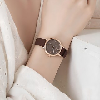 쥴리어스 여성용 가죽 손목시계 JA-1070