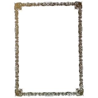 A5空白獎狀紙(榮譽)8張入 空白聘書紙 空白感謝狀紙 空白證書紙, 一包入(8張)