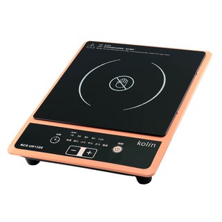 Kolin不挑鍋電陶爐KCS-UD1306，五段火力控制，120分鐘定時，1200W大功率, 獨立式, KCS-UD1306