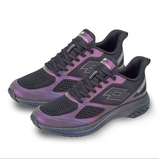 LOTTO SP900 避震跑鞋 全鞋面炫彩安全反光 高透氣性網布 輕量舒適