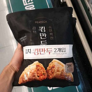피코크 속이 꽉찬 김치 킹만두, 2개