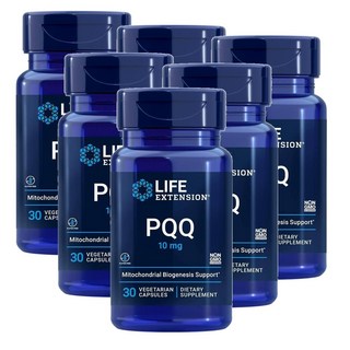 라이프 익스텐션 피큐큐 피롤로퀴놀린 퀴논 캡슐 Life Extension PQQ Pyrroloquinoline Quinone, 6개