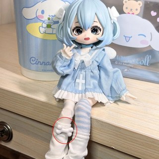 Cinnamoroll 聯名 藍色少女公主連衣裙 12分BJD娃衣