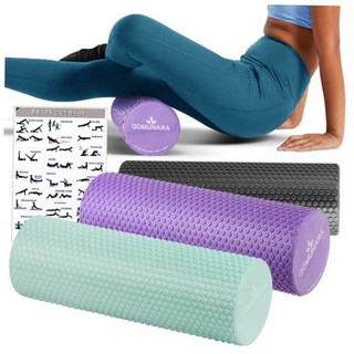 EVA폼롤러 45cm 미니 사이즈 폼플러 돌기 요가 폼블러 폼롤러운동 59000EA 1EA, 퍼플