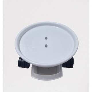 이동식 원형 화분 받침대, 화이트