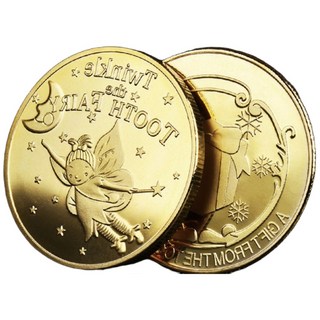 童話故事 紀念幣, 1個, 金