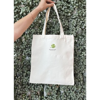 수능기원 합격기원 행운의 네잎클로버 자수에코백 숄더백 캔버스가방 학원가방 수능선물용