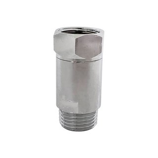 蝴蝶衛浴 加長型逆止閥 銅製台製靜音逆止閥 反止閥 4分 CNC車製 加長行程 效果加倍, 1個, 主體+止水墊片*1, 【B櫃130】主體+止水墊片*1