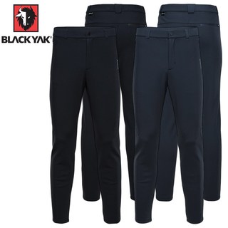 블랙야크 남성 기모 바지 등산복 빅사이즈 트리코트 슬림핏 겨울 골프 낚시 출근 회사 사무실 등산 트레킹 팬츠