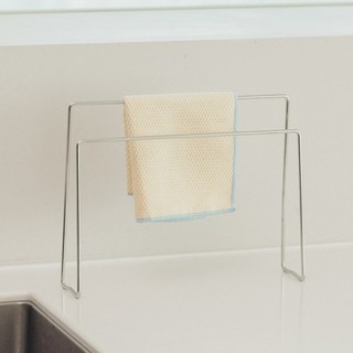 라라밤 올스텐 304 심플 행주걸이, 1개, 실버