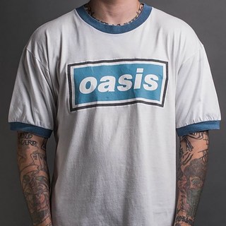2025 New Oasis Band Rock 오아시스 밴드 티셔츠