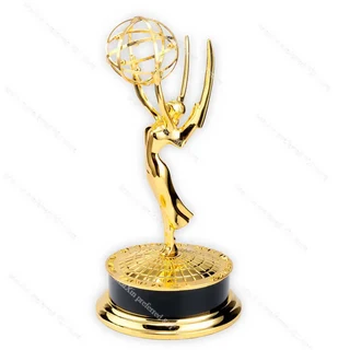 그라미 트로피 아카데미 어워즈 컵 영화 및 텔레비전 공예 장식 모델 기념품, 01 Emmy Trophy 30CM