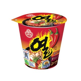 오뚜기 열라면 용기 105g, 10개