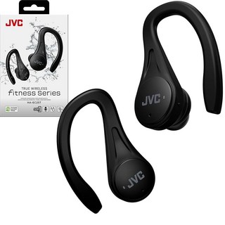 JVC Sport True Wireless 이어버드 헤드폰 가볍고 컴팩트하며 긴 배터리 수명(최대 30시간) 네오디뮴 자석 드라이버가 있는 사운드 방수 (IPX5) - H, Whiite