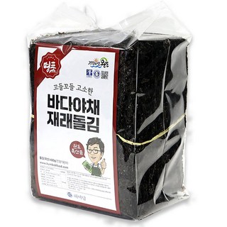 금복식품 완도산 바다야채 재래돌김 100매 전장김 400g, 1개