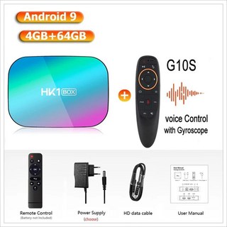 스마트 박스 이드 듀얼 셋톱, 1개, 4. 4GB 64G g10 / C. 영국 플러그