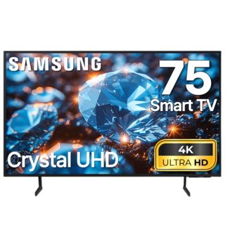 삼성 24년형 4K UHD LED 스마트 티비 75DU7200 TV 190cm(75인치) OTT 넷플릭스 디즈니 미러링, 방문설치, 벽걸이형