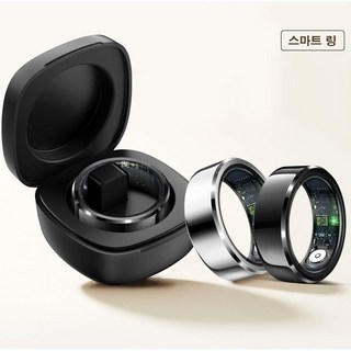 월드몰 스마트반지 웨어러블 스마트링 4가지 컬러, 블랙, 10호(68mm)