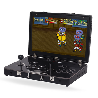 픽조이 접이식 레트로게임기 휴대용게임기 고전 오락실게임기, 코드형