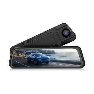 Autotek 4K+1k高清電子後視鏡行車記錄器前後雙錄9.35吋大螢幕 TS碼流 GPS定位 Wi-Fi互聯 固定照相區間測速科技執法, 單品, 64GB