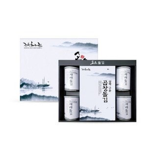 광천해저김 명품돌김 선물세트 5호 + 쇼핑백, 1세트